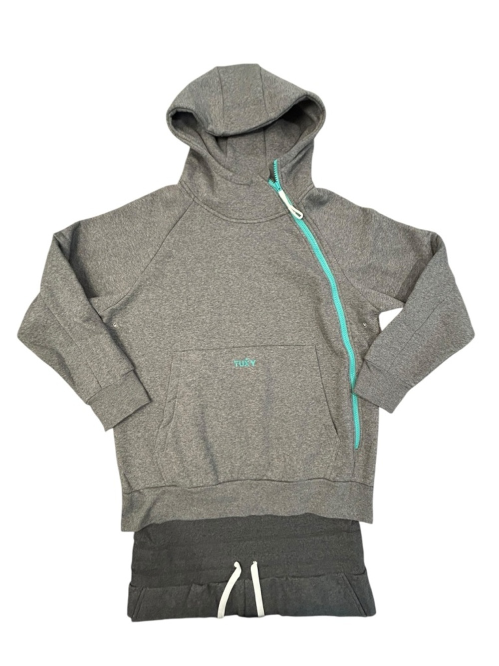 Tuxy Men’s One PieceTuxySuit Full Body Lounge Suit Hoodie and Sweats 2XL NWT